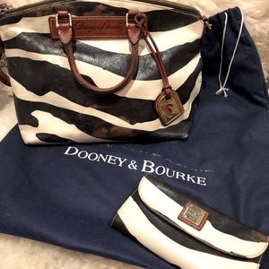 Dooney & Bourke Vachetta leather Juliette & wallet